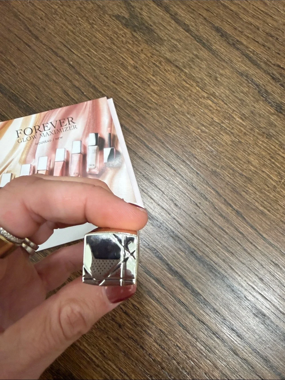Dior Rouge 729 Lipstick & Forever GlowMaximizer samples